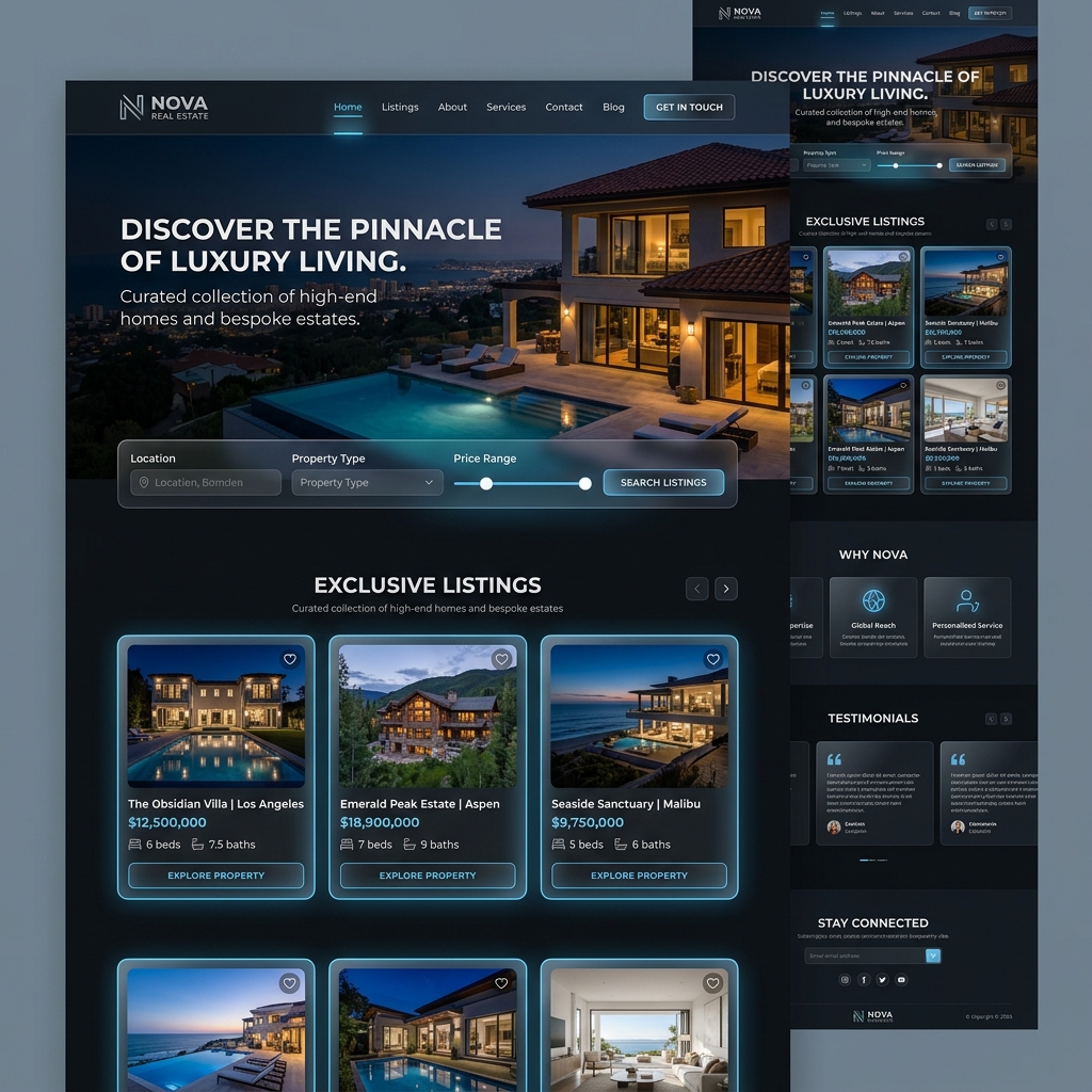 Website Nova Real Estate
